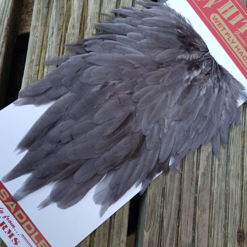 Whiting Hen Saddle in Dark Dun-1