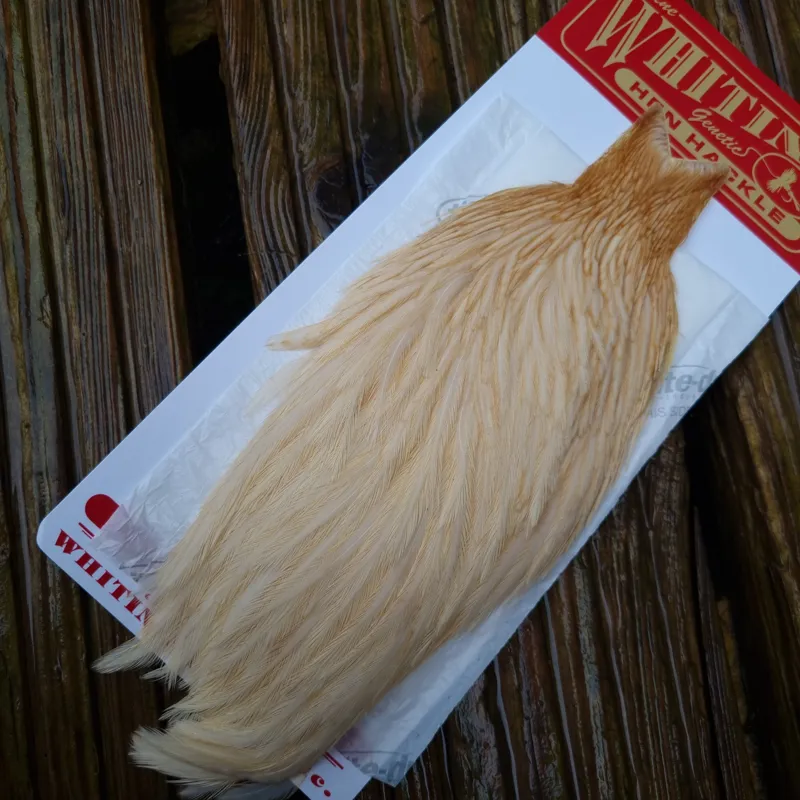 Whiting Hen Cape in Light Ginger A