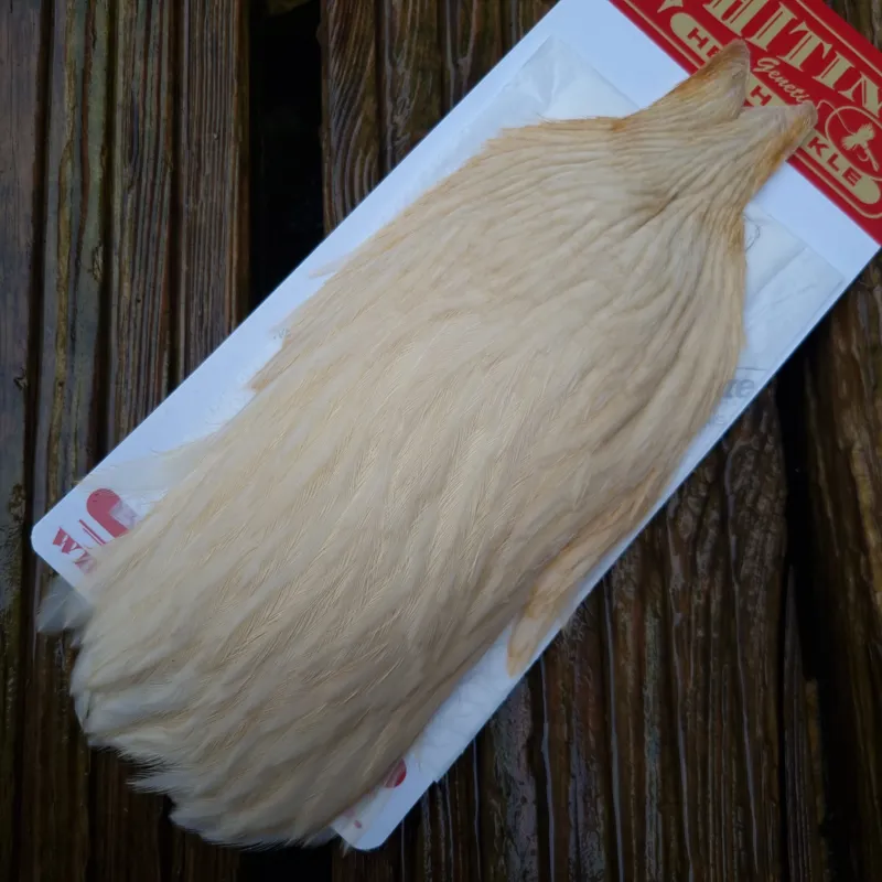 Whiting Hen Cape in Light Ginger D