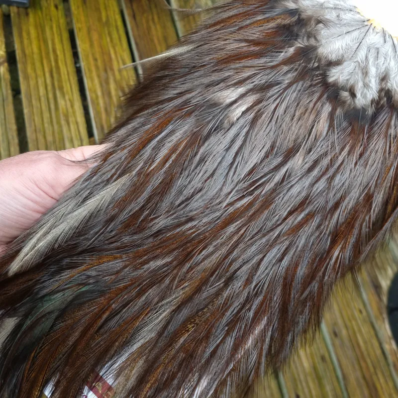 Whiting Bronze Grade Coq de Leon Rooster Saddle in Natural Dun A