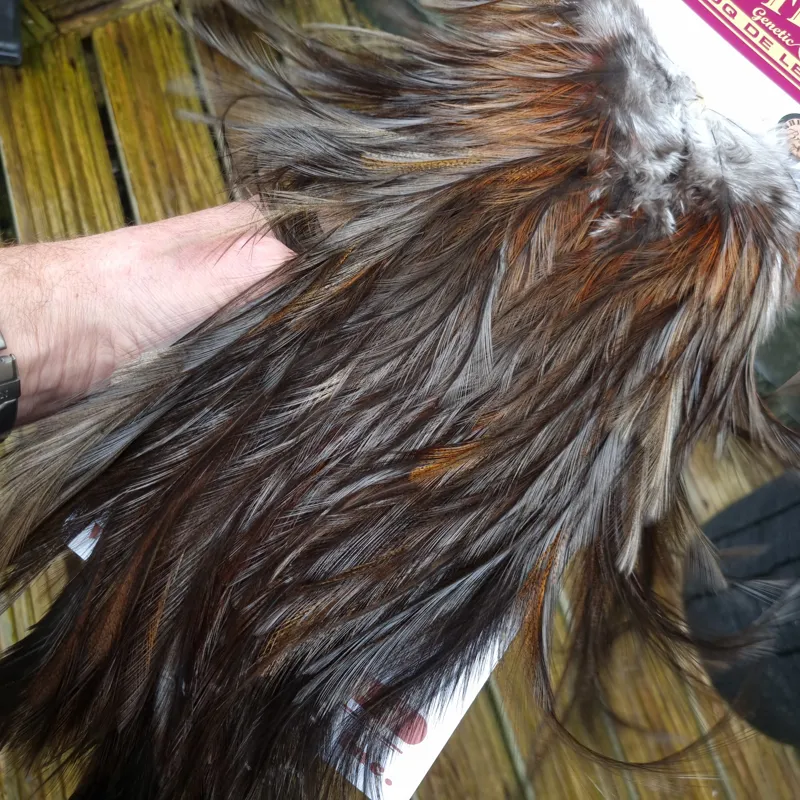 Whiting Bronze Grade Coq de Leon Rooster Saddle in Natural Dun B-2