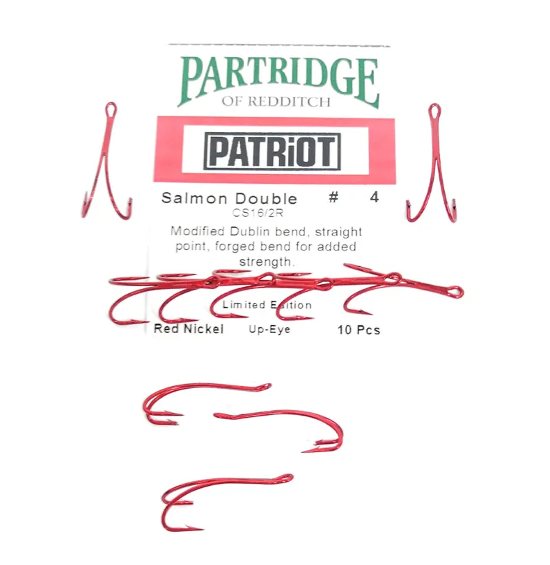 Partridge Patriot Double Hook CS16U/2R in RED-1
