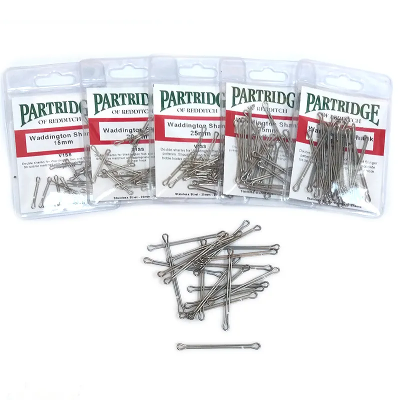 Partridge Waddington Up-Eye Stainless Shanks 20 per pack-1