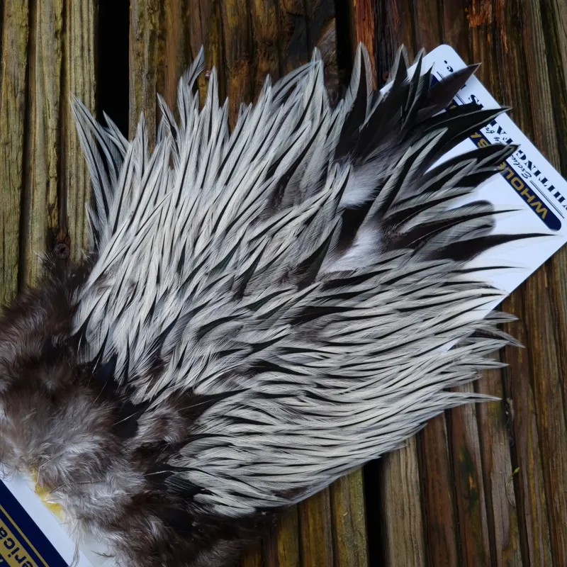 Whiting American Rooster Saddle in Silver Badger Natural-1