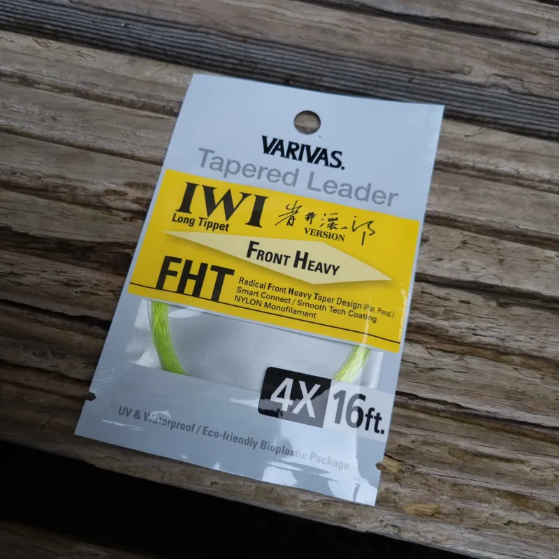 Varivas IWI FHT Front Heavy Tapered Leader 16ft-1