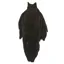 Whiting American Hen Cape in Dyed Black