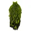 Whiting American Black Laced Hen Cape in Fl.Green Chartreuse