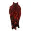 Whiting American Black Laced Hen Cape in Red