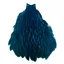 Whiting Freshwater Streamer Hen Cape in Badger dyed Kingfisher Blue
