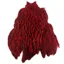 Whiting Freshwater Streamer Hen Cape in Badger dyed Red