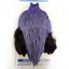 Whiting Freshwater Streamer Rooster Cape in Badger Dyed Lavender