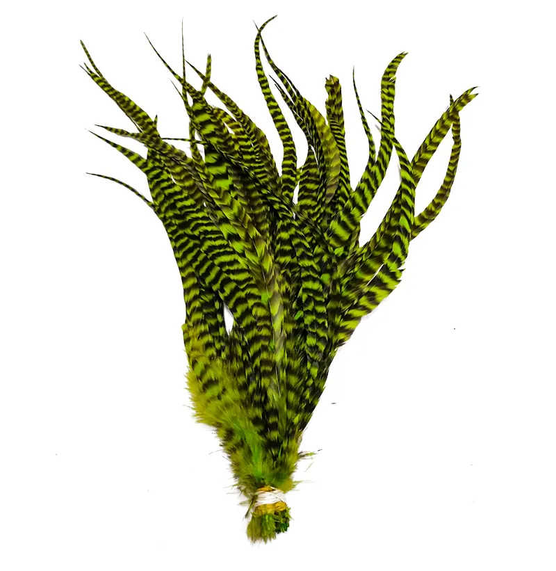 Whiting Schlappen Bundle 6-10 in Grizzly Fl.Green Chartreuse