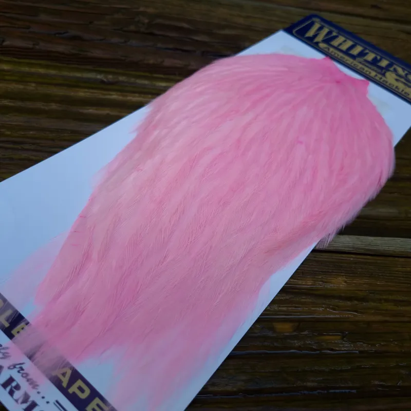 Whiting American Rooster Cape in Shell Pink-1