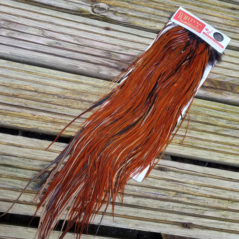 Whiting Silver Grade Rooster Saddle in Furnace A Tying approx a few 12 and lots of 14 16 with some 18-1