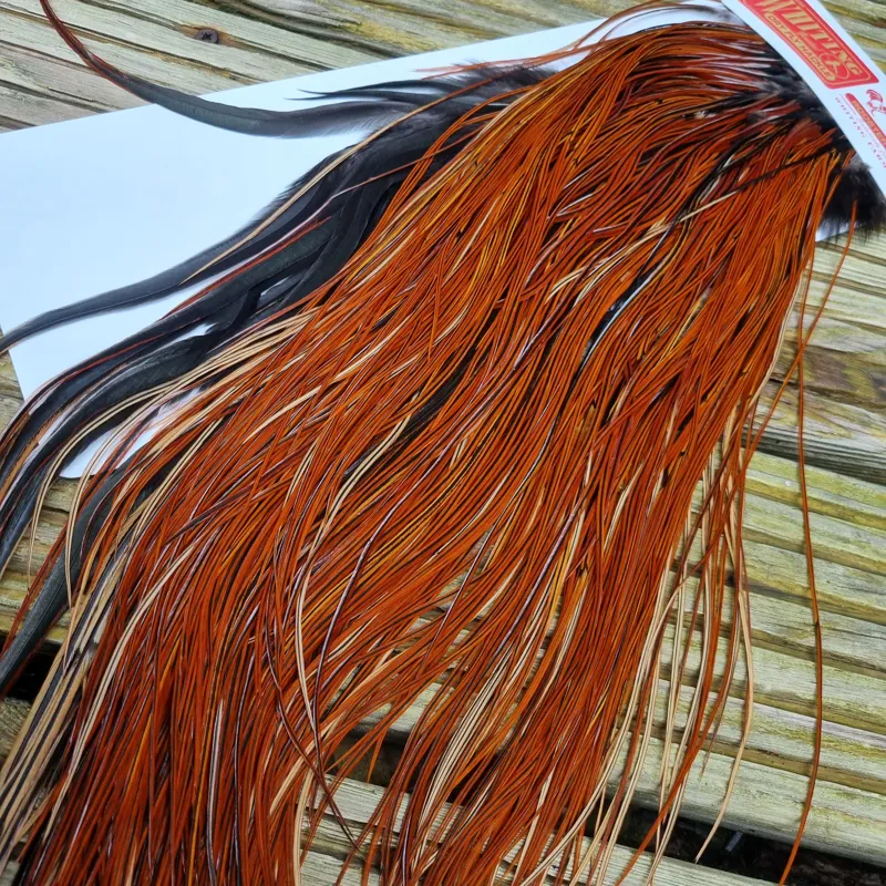 Whiting Silver Grade Rooster Saddle in Furnace A Tying approx a few 12 and lots of 14 16 with some 18-4