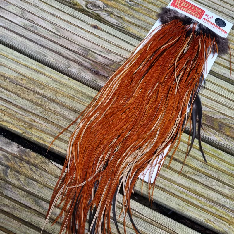 Whiting Silver Grade Rooster Saddle in Furnace B Tying Approx 12 14 16-1