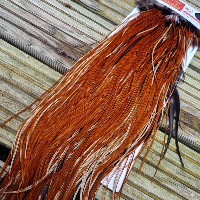 Whiting Silver Grade Rooster Saddle in Furnace B Tying Approx 12 14 16-3