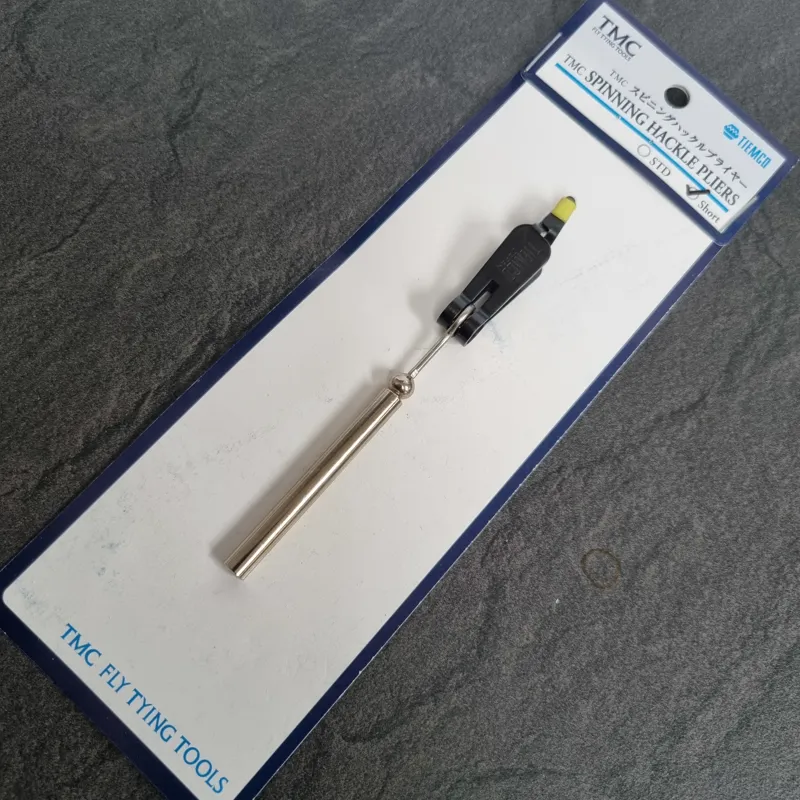 Tiemco TMC Small Spinning Soft Tip Hackle Plier-1